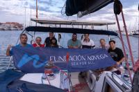 Éxito en las salidas al mar y de los bautismos náuticos inclusivos organizados por Fundación Navega en Puerto Sotogrande