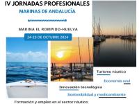 Las IV Jornadas Profesionales de Marinas de Andalucía abordarán los retos del turismo, la innovación y el empleo en el sector náutico 