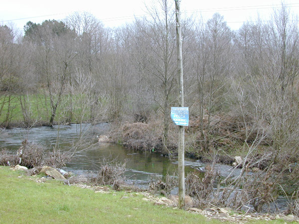 Señalizacion de Coto. Aguas de Roseiro