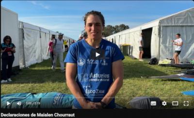 España cierra un excelente Mundial de Slalom. Declaraciones de Maialen Chourraut