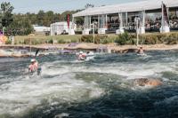 Suerte desigual en las mangas de K1 del mundial de Slalom