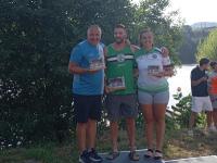 El club Ría de Betanzos domina el LVI Descenso do Miño de Ourense