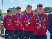 El piragüismo gallego firma cuatro medallas en el mundial de Canadá