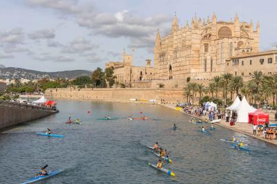 El Trofeo Ciutat de Palma de Piragüismo confirma un cuadro internacional con más de 400 medallas
