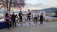 Tania Fernández, María de la Peña, Iván Alonso y Diego Romero vencen en la categoría senior del autonómico de invierno