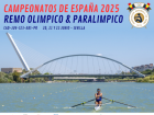 Campeonato de España absoluto de remo olímpico y paralímpico, en el CEAR La Cartuja con un millar de remeros