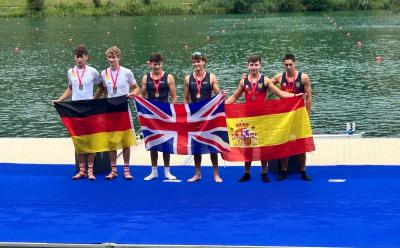 CINCO MEDALLAS PARA EL REMO ESPAÑOL EN LA COPA DE LA JUVENTUD DE SUIZA