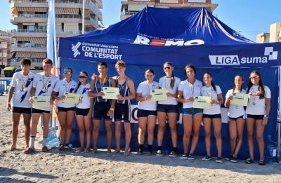 El RCN Torrevieja obtiene diez medallas en el Campeonato Autonómico de remo Beach sprint de Santa Pola El RCN Torrevieja obtiene diez medallas en el Campeonato Autonómico de remo Beach sprint de Santa Pola