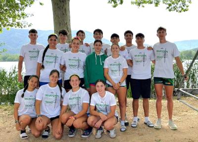 El remo andaluz copa la selección española en el Europeo sub19 El remo andaluz copa la selección española en el Europeo sub19