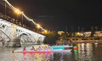La IX Regata Nocturna de Triana, reparte medallas al Club Náutico, Labradores, Remeros Veteranos de Sevilla, San Jerónimo y Ciudad de Sevilla La IX Regata Nocturna de Triana, reparte medallas al Club Náutico, Labradores, Remeros Veteranos de Sevilla, San Jerónimo y Ciudad de Sevilla