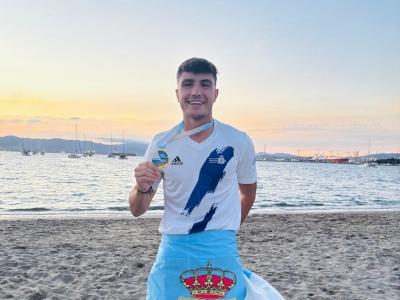 Medalla de Oro para Marco Liarte Samper en La Copa de la Juventud de Beach Sprint