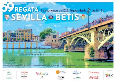 Presentado el cartel de la 59ª Regata Sevilla-Betis
