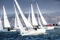 3er acto de las Villalia Spring Series de J70, que se celebrarán este fin de semana en aguas de la ría viguesa 