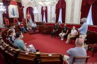 Autoridades andaluzas y gaditanas realizan las primeras reuniones técnicas   para el Gran Premio de España de SailGP 