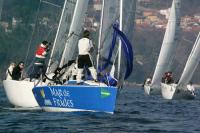 Brillante jornada de mar y competición en el Gran Premio El Corte Inglés de Platu 25