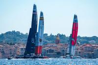 El F50 Victoria, tercero en Francia en el circuito de SailGP