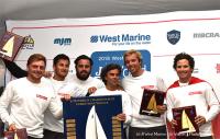 El team Marnatura con Luis Bugallo de Patrón, nuevo campeón del Mundo Corinthian de J70