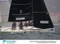 Emoción hasta el último día en el mundial de Platu 25 de Portosín