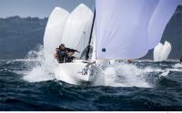 LAGUARDIA & MOREIRA vuela sobre la Ría de Vigo en las J/70 BOSCH WINTER SERIES 2018-19
