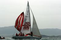 Maqueche-Team Marbella se llevo la primera tirada del torfeoGo fit para la clase j80 en Santander