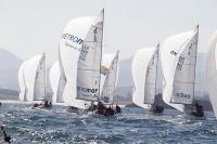 Oxital,Verigüeto y Maqueché, podio del trofeo Lacre de J80