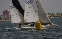 Penúltimo asalto al Circuito Alcaidesa Marina J/80 Winter Series en aguas de La Línea