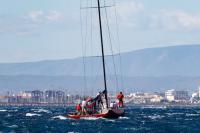 Demasiado viento en Valencia para disputar la tercera jornada de la Royal Cup 