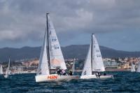 HSN Sailing Team escala a la primera posición en el  Europeo Corinthian de J70.