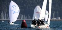 Pazo de cea (Canido), Marnatura (vigo) y Noticia (Barcelona) podio de laS J70 Sailway Series tras la primera jornada 