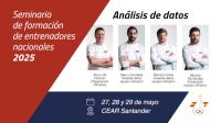 La RFEV organiza una formación para técnicos nacionales centrada en el análisis de datos