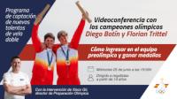 La RFEV organiza una videoconferencia con Diego Botín y Florian Trittel para atraer nuevos talentos al equipo preolímpico