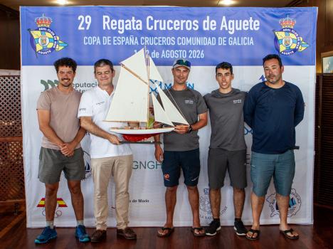   Bon III, Orión, Petrilla y Adaxe Catro, vencedores finales de la 29ª Regata Cruceros de Aguete