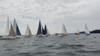 Corsario, A Pillara y Fixius se imponen en la primera manga de la XXII regata  Concello de Rianxo, trofeo Elidente.