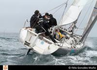 El domingo se celebró en aguas de la bahía de Gijón, la tercera jornada del Trofeo de Primavera del RCAR