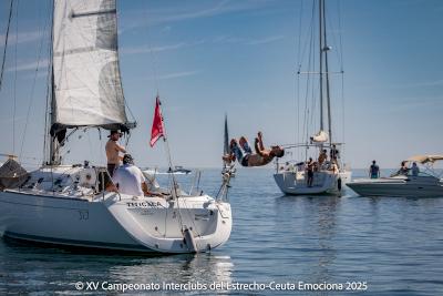 La 7ª Prueba del Interclubs del Estrecho queda en blanco en Sotogrande por falta de viento