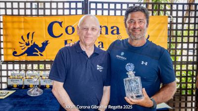 La Corona Gibraltar Regatta cierra su XXVII edición sin viento.