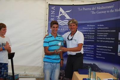 Pablo Parias en Optimist, Agustín Villar en Láser, Miguel Jiménez en Finn y Noticia en Crucero, Triunfadores en la I regata “Puerta del Mediterráneo”. Pablo Parias en Optimist, Agustín Villar en Láser, Miguel Jiménez en Finn y Noticia en Crucero, Triunfadores en la I regata “Puerta del Mediterráneo”.