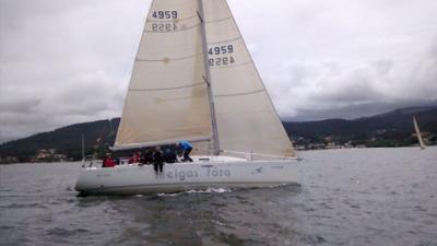 RCN Portosín. Meigas Fora V se impone a La Rabuda Uno en la regata contrareloj RCN Portosín. Meigas Fora V se impone a La Rabuda Uno en la regata contrareloj