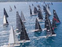 Regata Loro Piana Giraglia.  El barco andaluz ‘Aviador’ destaca frente a condiciones extremas durante el recorrido entre Saint Tropez y Génova.