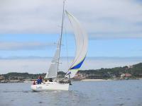 Siradella, de César Álvarez, se hace con la primera Regata Interclubs que organizó el C.N. Boiro y el C.N. San Vicente do Mar