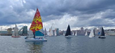 XXXVII Regata Illas Sisargas. El “Bunda”, de Jacobo Solórzano, gana la primera etapa en Malpica