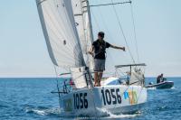 Alonso Pérez culmina en solitario las 2.600 millas de la Mini Atlantique con solo 19 años