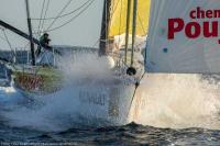 El líder de la Barcelona World Race, a punto de doblar Hornos