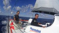 El One Planet, One Ocean-Pharmaton llega a Barcelona tras sus entrenamientos por el Mediterráneo y el Atlántico