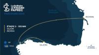 Etapa 2 de La Solitaire du Figaro Paprec acortada debido a la previsión de vientos flojos.