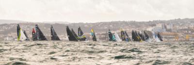 Las cuatro clases del TRANSAT CAFÉ L'OR Le Havre Normandie ya están en regata. 
