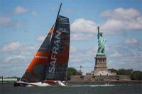 Nueva York - Barcelona: El Safran de Marc Guillemot y Morgan Lagravière, listo para el gran día