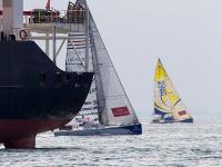 Rotura del mástil del “Bretagne – CMB Espoir”