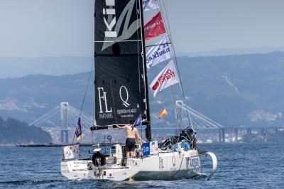 Tom Dolan conquista Vigo y gana la primera etapa de La Solitaire du Figaro Paprec