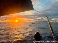 Vendée Globe D+4. En el noreste de las Azores. La flota alineada